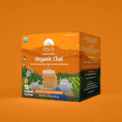Nepali Breakfast (Classic Chai) - Tea Bags (Set of 6) | Wholesale