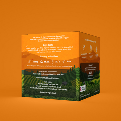 Nepali Breakfast (Classic Chai) - Tea Bags (Set of 6) | Wholesale