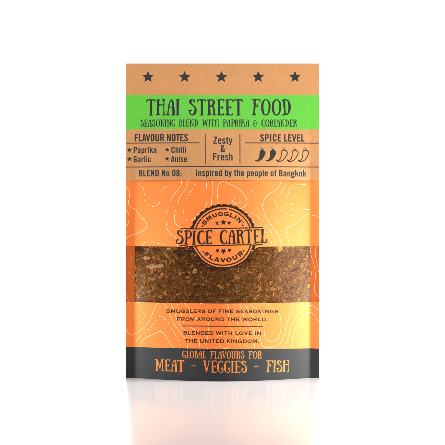 Spice Cartel's Thai Street Food 35g Resealable Pouch