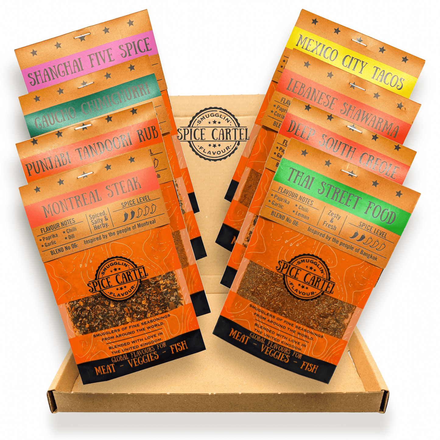 Spice Cartel's Ultimate Gift Box | 8 Spice Blends To Make Delicious Meals