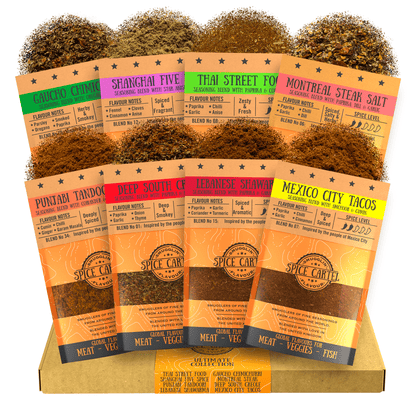 Spice Cartel's Ultimate Gift Box | 8 Spice Blends To Make Delicious Meals